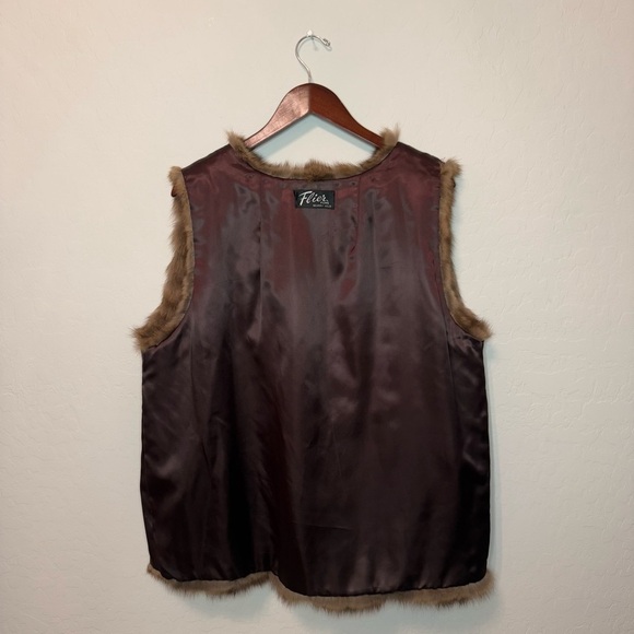 Flier Furs Beverly Hills Custom Russian Sable Gilet/Vest Women’s Size M - Picture 5 of 8